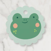 Niedliche Frog-Geschenktipps Geschenkanhänger (Rückseite)