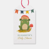 Niedliche Frog-Kinderdusche Geschenkanhänger (Rückseite)