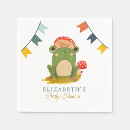 Niedliche Frog-Kinderdusche Serviette