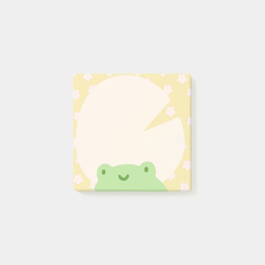 Niedliche Frog-Post-it-Notizen Sticky Notizen (Vorderseite)