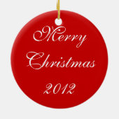 Niedliche frohe keramik ornament (Hinten)