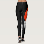 Niedliche frohe Weihnachten "Weihnachtsmanns" Leggings (Rückseite)