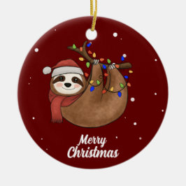 Niedliche Frohe Weihnachtsfeier Keramik Ornament