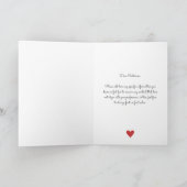 Niedliche frohe Weihnachtslieder geklappt Feiertagskarte (Innenseite)