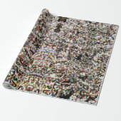 Niedliche fröhliche, bunt bunten Bucht Weihnachtsb Geschenkpapier (Ungerollt)