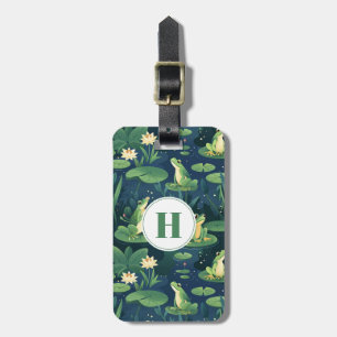 Niedliche Frosch Gepäckmarke Gepäckanhänger