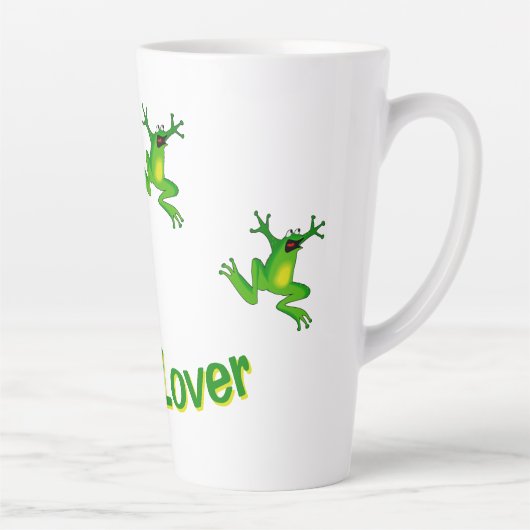 Niedliche Frosch-Lover-Tasse & Cups Milchtasse (Rechts)