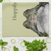 Niedliche Frosch-Paare: Hoppily verheiratet: Handtuch (Gefaltet)