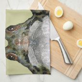 Niedliche Frosch-Paare: Hoppily verheiratet: Handtuch (Viertel Falte)