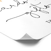 Niedliche Frosch Prince Kinderduschkarten und Gesc Poster (Ecke)