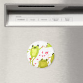 Niedliche Froschdarstellung Magnet (In Situ (Geschirrspüler))