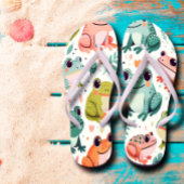 Niedliche Frösche Badesandalen
