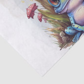 Niedliche Frösche Seidenpapier (Detail)