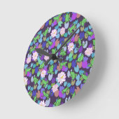 Niedliche Froschkunst rund um die Uhr (Winkel)