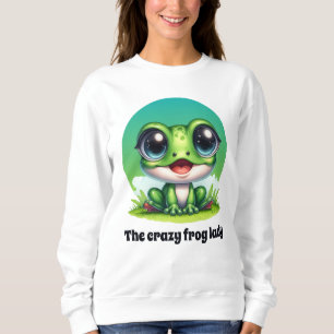 Niedliche Froschliebhaber Sweatshirt