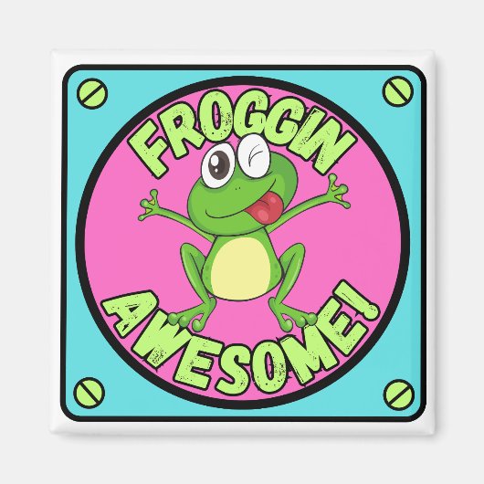 Niedliche Froschmagnete Frogin Phantastische Tierg Magnet (Vorne)