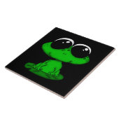 niedliche Froschziegel Fliese (Seite)