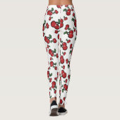 Niedliche Früchte aus Rotkrebsen und Weiß (beliebi Leggings (Rückseite)