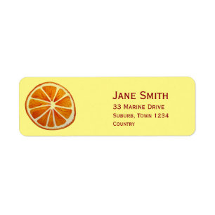 Niedliche fruchtige orange