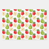 niedliche Fruchtliebhaber Geschenkpapier Set (Vorderseite 2)