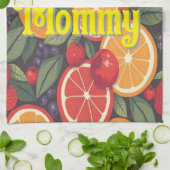 Niedliche Fruchtmuster - Fun Summer Design Geschirrtuch (Gefaltet)