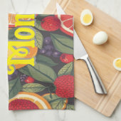 Niedliche Fruchtmuster - Fun Summer Design Geschirrtuch (Viertel Falte)