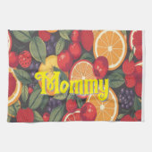 Niedliche Fruchtmuster - Fun Summer Design Geschirrtuch (Horizontal)