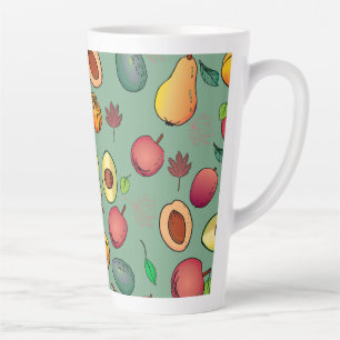 Niedliche Fruchtpumpenblütenblätter im Herbst Milchtasse