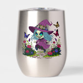 Niedliche Frühjahrshexe (Vorderseite)