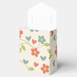 Niedliche Frühlingsblumen Geschenkschachtel