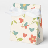 Niedliche Frühlingsblumen Geschenkschachtel (Vorderseite)