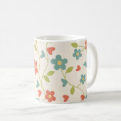 Niedliche Frühlingsblumen - Kaffeetasse (VorderseiteRechts)