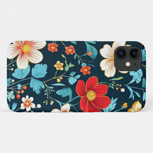Niedliche Frühlingsblumen Schöne Blumen Case-Mate iPhone Hülle (Rückseite (Horizontal))