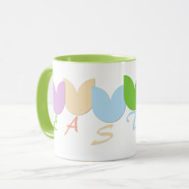 Niedliche Frühlingshuppen, 6-Buchstaben-Namen-Pers Tasse