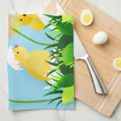 Niedliche Frühlingsstäbchen Handtuch (Viertel Falte)