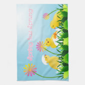 Niedliche Frühlingsstäbchen Handtuch (Vertikal)