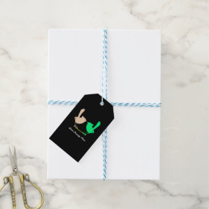 Niedliche Frühlingsvögel Party Geschenkanhänger