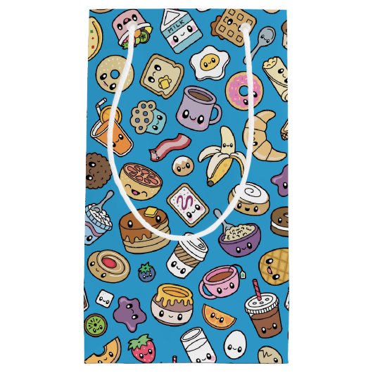 Niedliche Frühstücks-Nahrung Kleine Geschenktüte (Vorderseite)