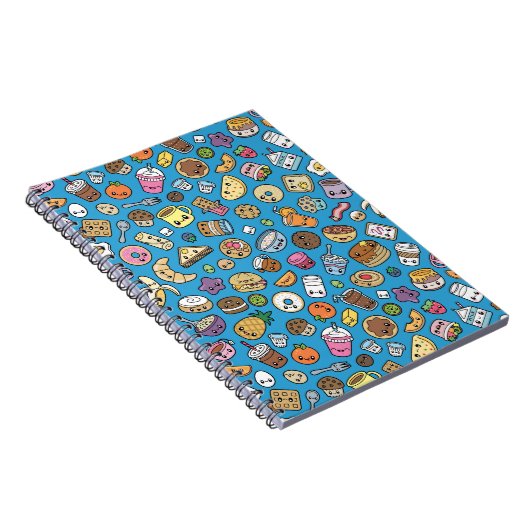 Niedliche Frühstücks-Nahrung Notizblock (Rechte Seite)