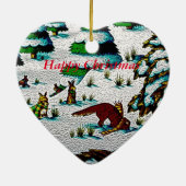 niedliche Fuchs- und Keramikornament (Hinten)