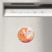 Niedliche Füchse Magnet (In Situ (Geschirrspüler))