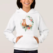 niedliche Fuchstierliebhaber Hoodie (Vorderseite)