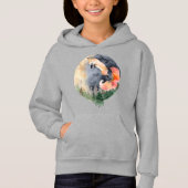 niedliche Fuchstierliebhaber Hoodie (Vorderseite)