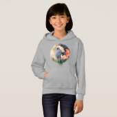 niedliche Fuchstierliebhaber Hoodie (Vorne ganz)