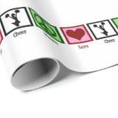 Niedliche Führung Geschenkpapier (Rolleneckpunkt)