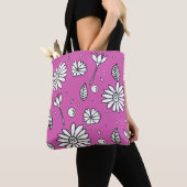 Niedliche Fun Blume Sommer Tasche in Rosa (Von Nahem)
