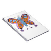 Niedliche Fun Butterfly Notizblock (Rechte Seite)
