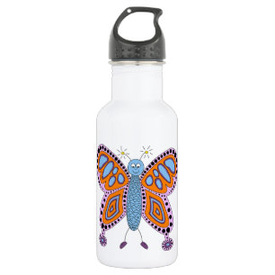 Niedliche Fun Butterfly Trinkflasche