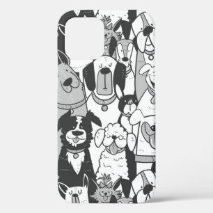 Niedliche Fun Line Zeichnend Hunde Haustiere Carto Case-Mate iPhone Hülle