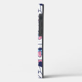Niedliche Fun Line Zeichnend Hunde Haustiere Tiere Case-Mate iPhone Hülle (Rückseite / Links)